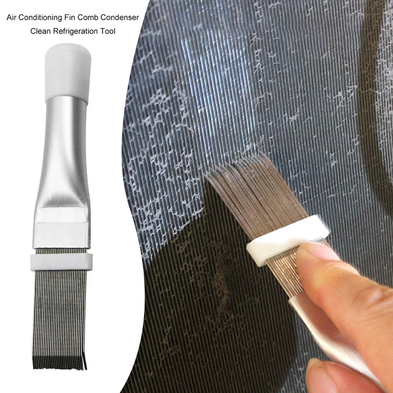 Universal Air Conditioner Fin Cleaning Tools Radiator Repair Comb Kit for Cooling System Maintenance