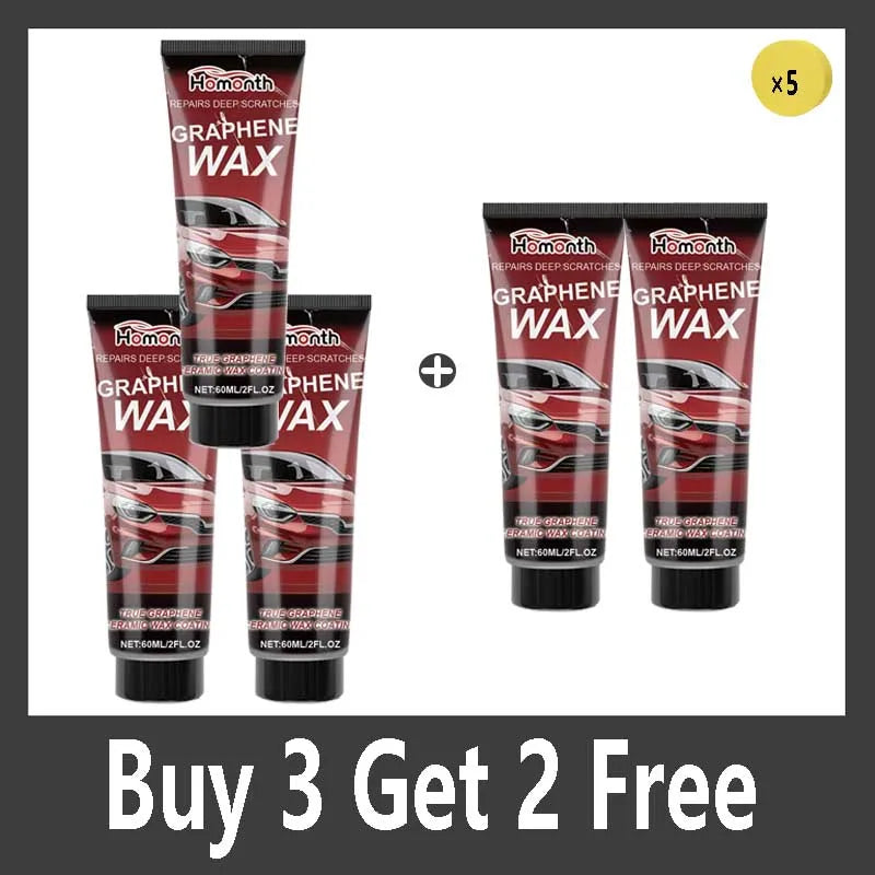 Graphene Car Scratch Repair Wax Deep Auto Paint Polish & Restore Compound