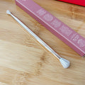 Dual Ended Eyeshadow Brush for Precise Blending and Application – Cream & Powder Makeup Tool