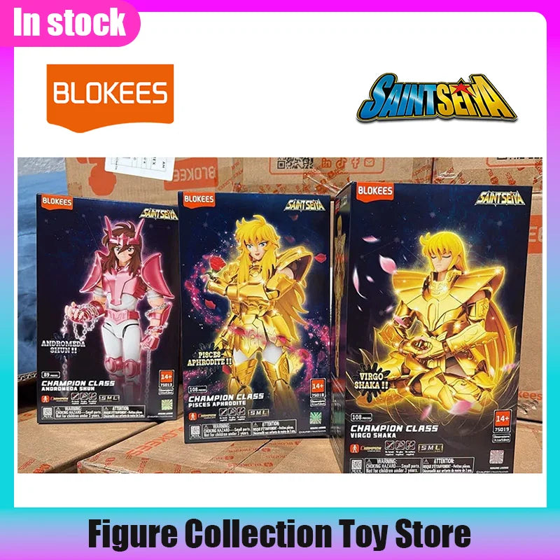 Saint Seiya Action Figure - Champion Class 14 - Andromeda Shun Anime Toy Collectible