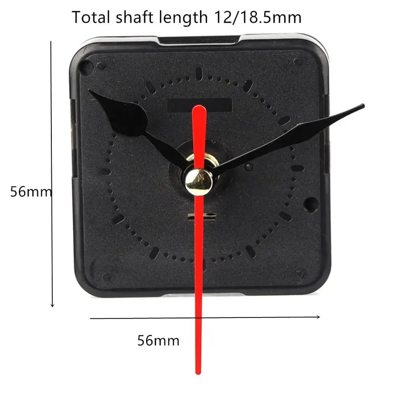 Quartz Clock Movement Mechanism - Silent Scanning DIY Replacement Parts for Home Decor