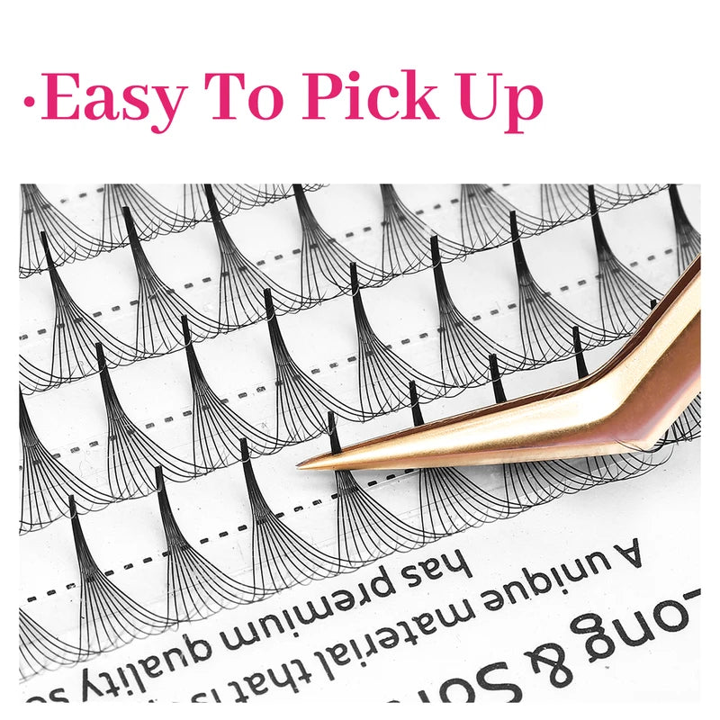 Premade Volume & Russian Style Eyelash Extensions 3D-16D, Pointed Base