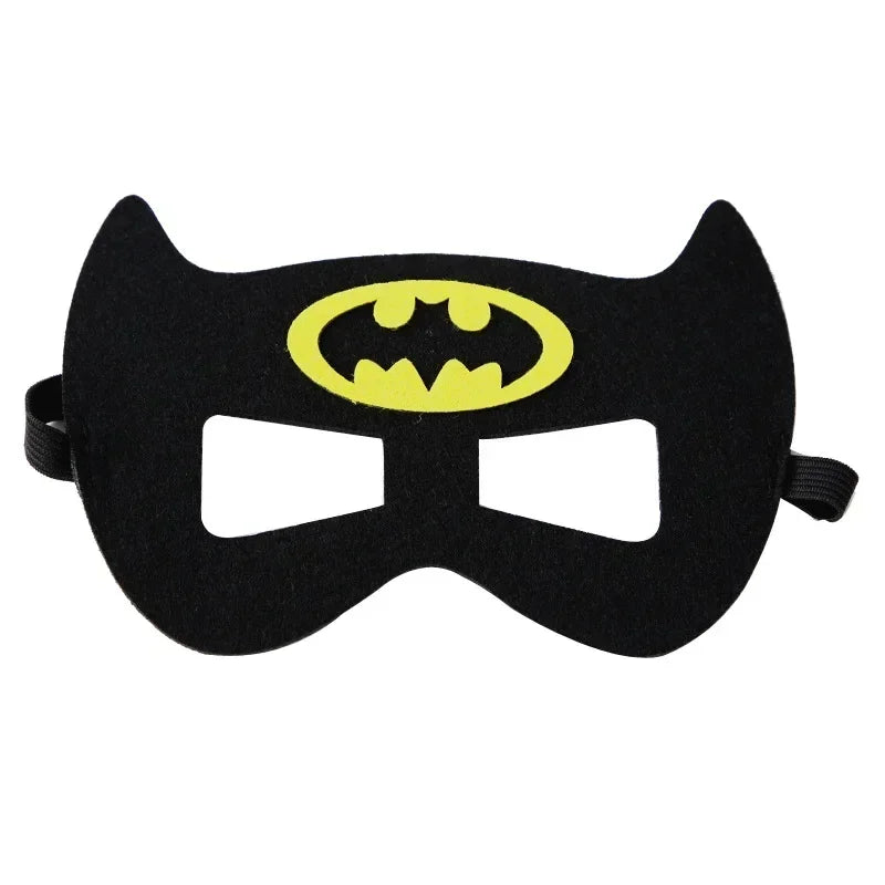 10 Pcs Halloween Superhero Masks Costume Set for Parties Cosplay & Gifts