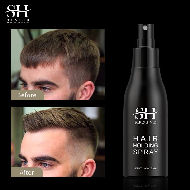 Strong Hold Hair Styling Spray for Men & Women - Texturizing & Volumizing, Long-Lasting