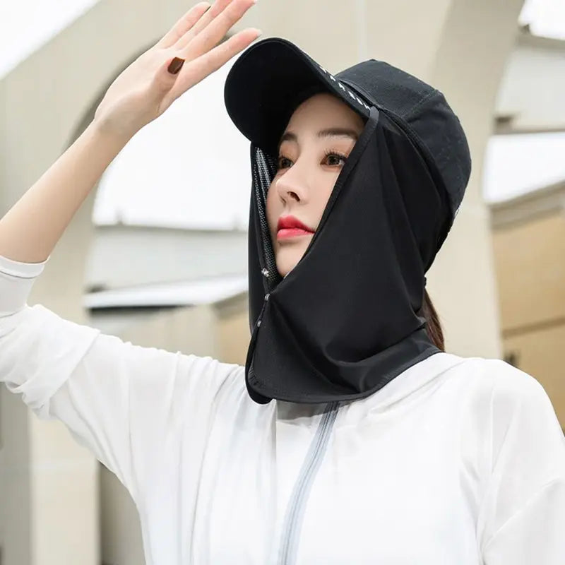 Outdoor UV Protection Face Scarf for Women - Sun Shield Neck Cover