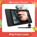 11.6 Inch Graphics Drawing Tablet with Full HD IPS Screen, 8 Shortcut Keys & Battery-Free Stylus