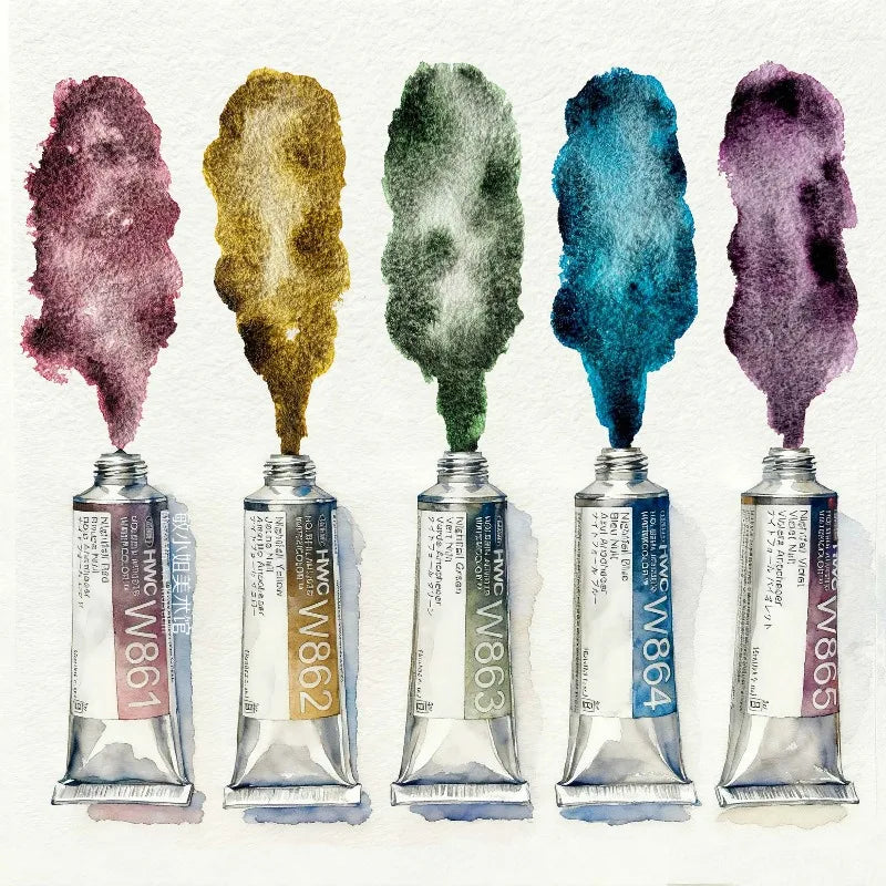 Holbein Artist Watercolor Paint Set 5ml/15ml Professional Art Supplies