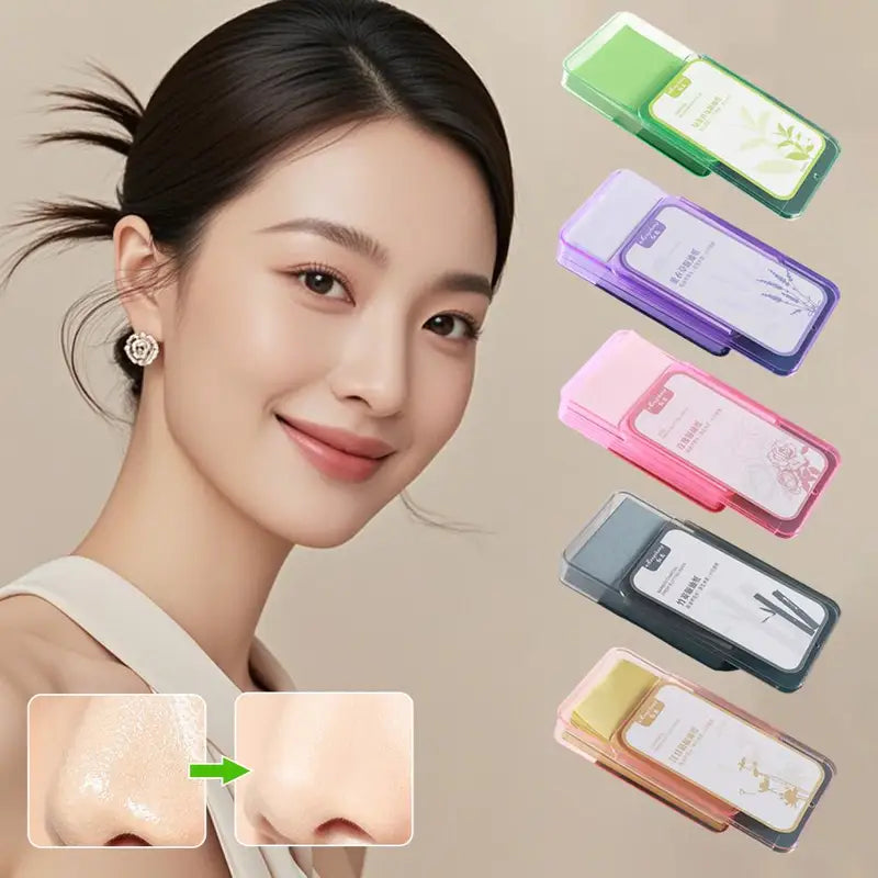 300Pcs Face Oil Absorbing Wipes Oil Control Blotting Sheets Makeup Tool