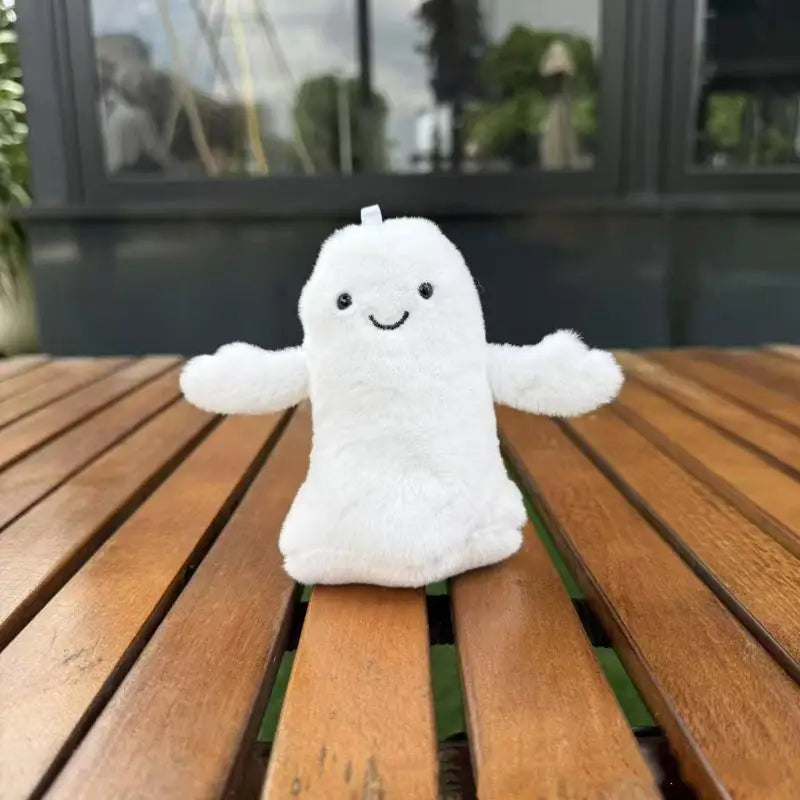 Halloween Skeleton Bat Plush Keychain for Kids Bag Decor Holiday Gift