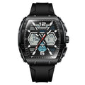 Men's Digital Military Watch 50m Waterproof LED Quartz Sport Wristwatch