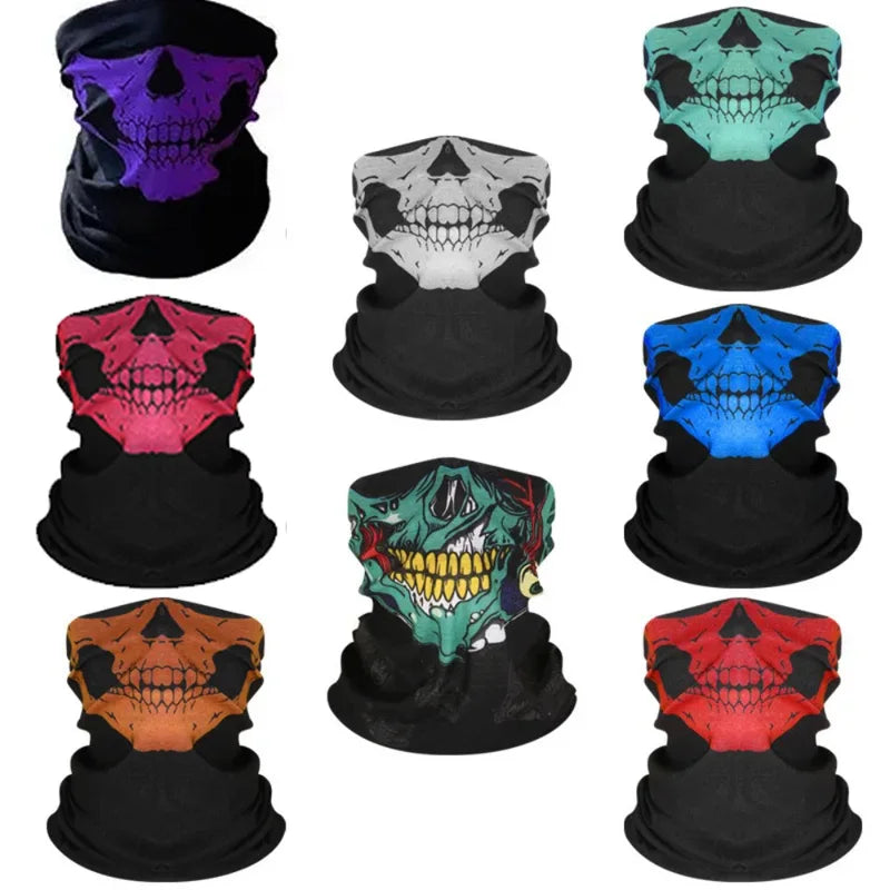 Summer Cycling Face Cover Mask Breathable Neck Gaiter Bandana for Outdoor Sports