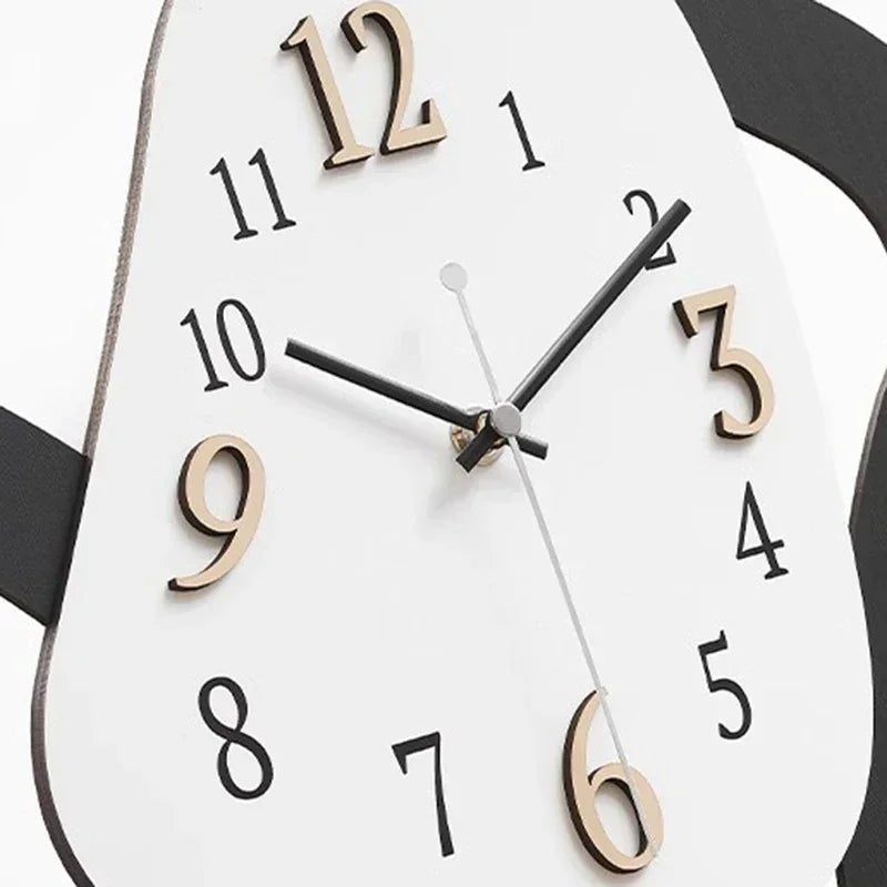 Minimalist Wall Clock - Modern Nordic Silent Home Decor for Living Room