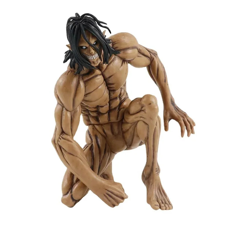 Attack On Titan Eren Jaeger Colossus Action Figure Model Kit - Collectible Desktop Toy