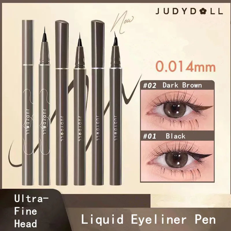Liquid Eyeliner Pen Matte Long-Lasting Waterproof Fine Tip Eye Makeup