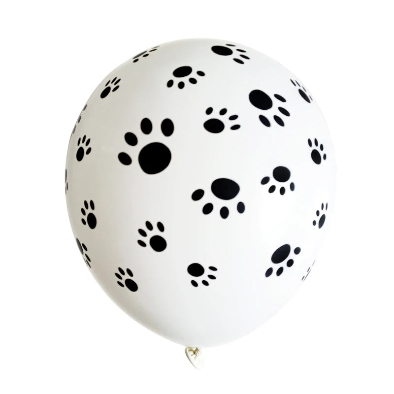 10/20pcs Leopard Texture Latex Balloons Jungle Animal Party Decorations
