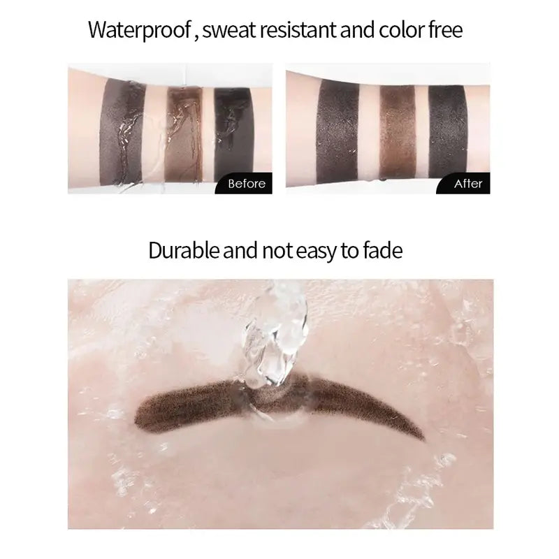 Waterproof Henna Brow Tint Kit for Natural, Long-Lasting Eyebrow Dye at Home