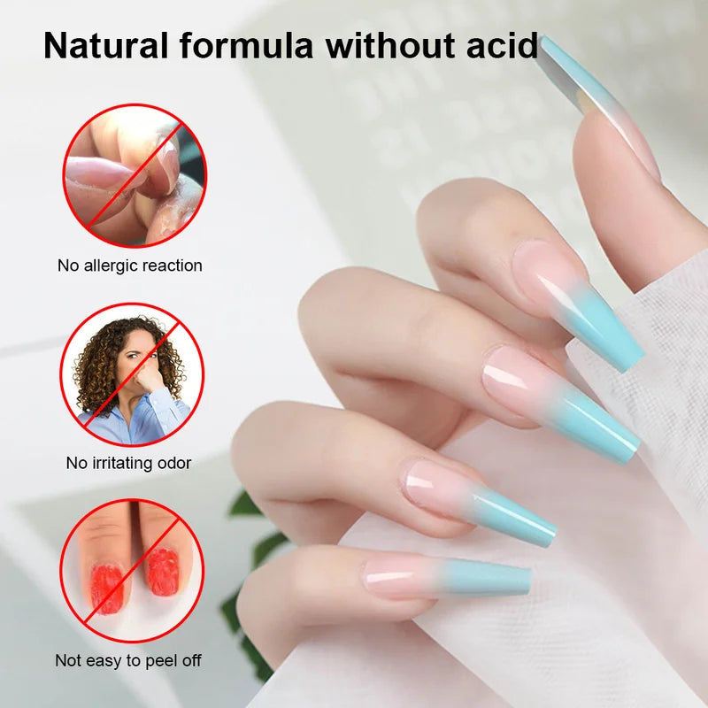 2Pcs Nail Primer & Dehydrator Set for Professional Manicure - Fast Air Dry