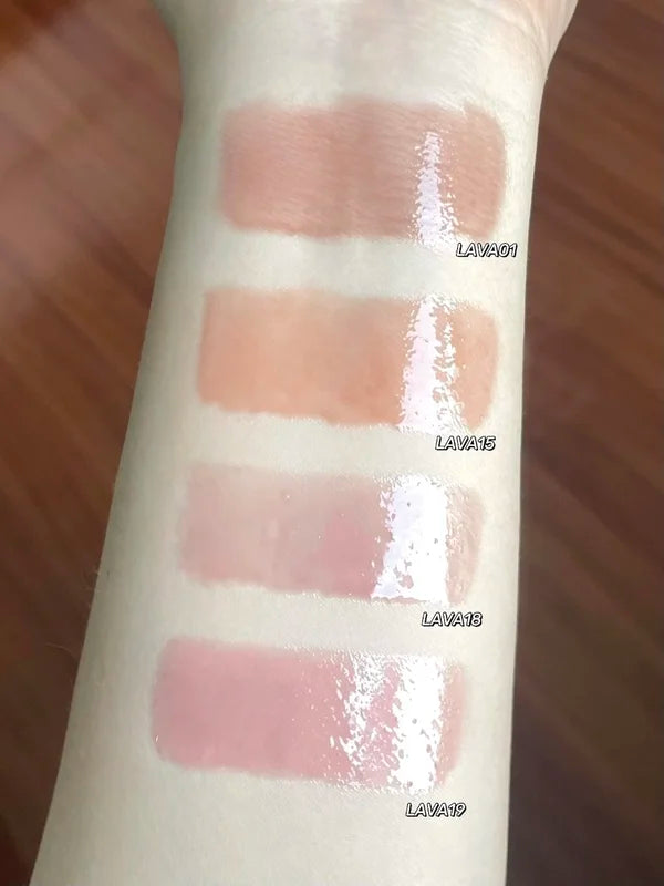 Hydrating Lip Gloss with Water Essence - Long Lasting Moisturizing & Shine