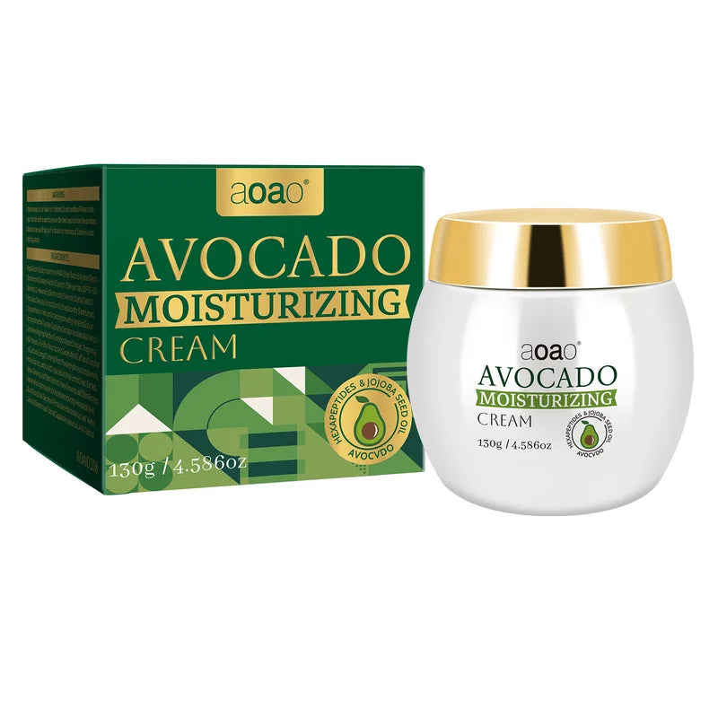 Avocado Cream with Niacinamide & Vitamin E - 130g Hydrating & Firming Moisturizer