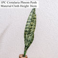 Artificial Snake Plant for Indoor & Outdoor Home Decor - Eucalyptus Style