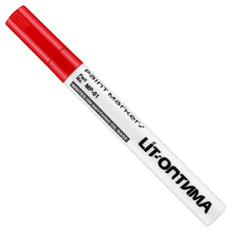 12-Color Waterproof Paint Marker Set for Tire, Fabric, Metal & Rubber
