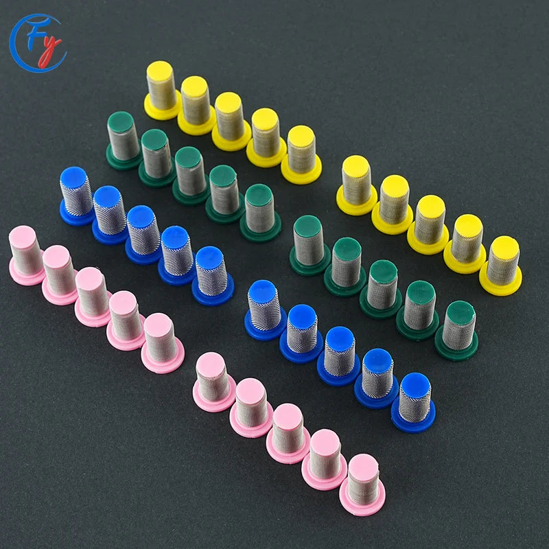 Stainless Steel Agricultural Sprayer Nozzle Set - High Pressure Fan Parts 50-100 Mesh