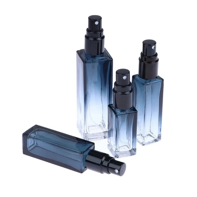 Refillable Glass Perfume Spray Bottle - Travel Cosmetic Atomizer Set, 5ml/9ml/20ml