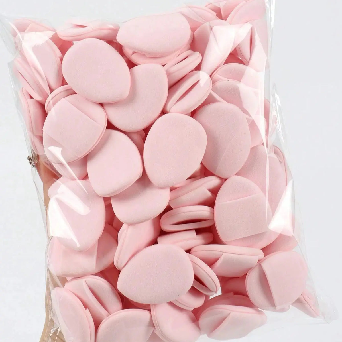 Makeup Powder Puff Set with Air Cushion & Latex-Free Blending Sponges - 10/50 Pcs
