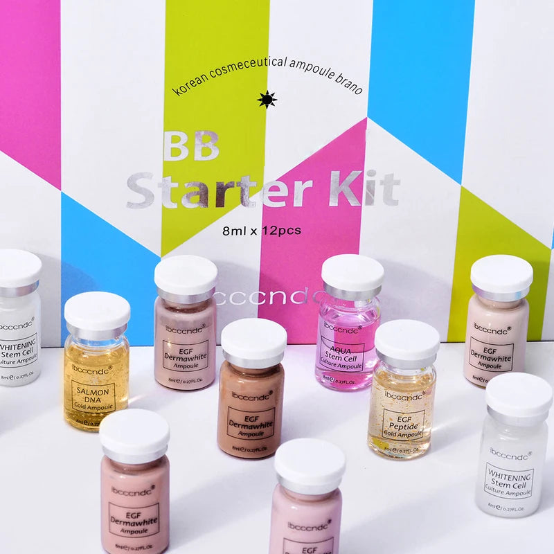 BB Cream CC Glow Starter Kit with Hydrating Serum for Skin Brightening & Acne Care