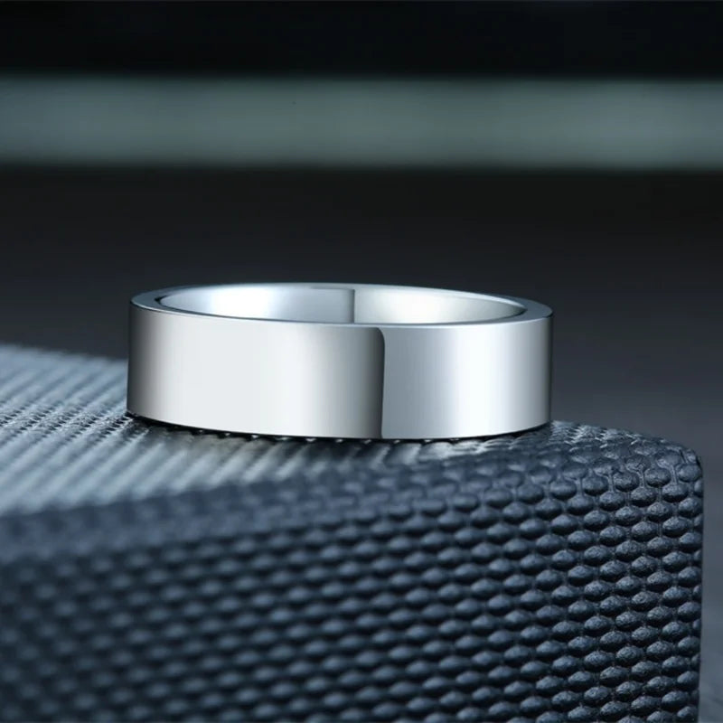 Stainless Steel Ring for Men Women - Wedding, Birthday, Valentine's Day Gift