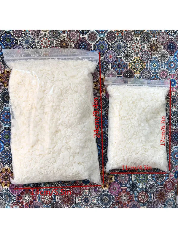 Pure Soy Wax Blocks for Candle Making - Natural, High-Quality, Multiple Sizes