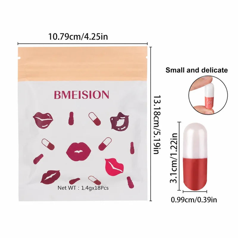 Mini Lipstick Set with Lip Gloss & Lip Liner - Matte, Waterproof, Long-Lasting, Travel Style