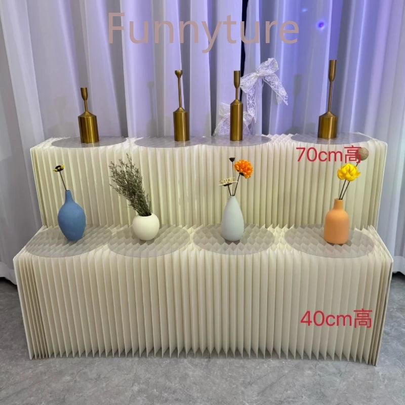 Foldable Display Stand for Exhibitions and Retail Displays - Creative Furniture