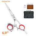 Professional Hair Shears Set with Japan Steel Blades - Salon Barber Scissors
