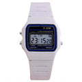 Digital Sports Ladies Watch LED Multifunction Silicone Wristwatch for Women Gift