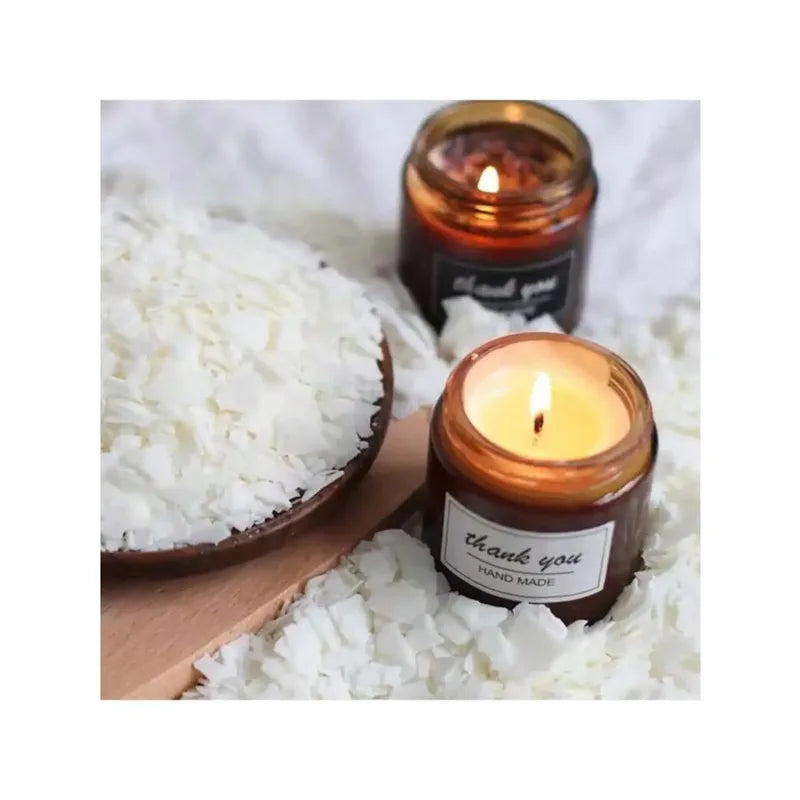 Natural Soy Wax Blocks for Candle Making - 100g to 1000g, Multiple Colors