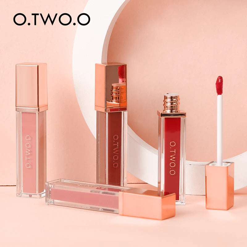 Waterproof Matte Liquid Lipstick Set - Long-Lasting Lip Gloss & Tint