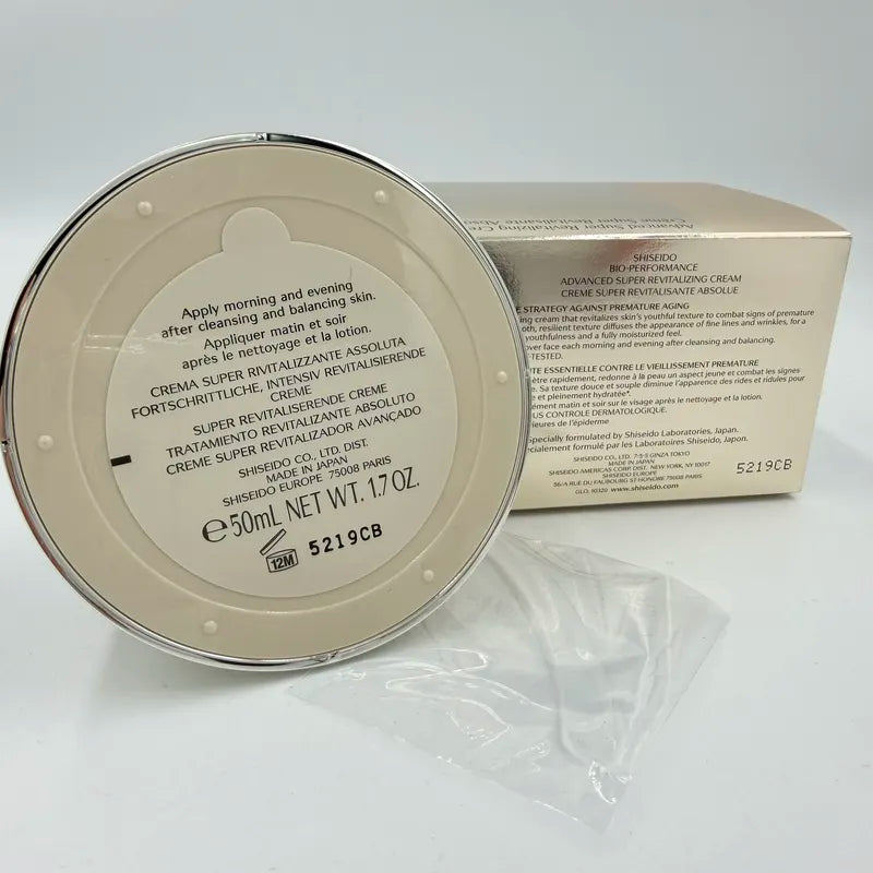 Deep Hydration Face Cream for All Skin Types - Anti-Aging Moisturizer with Hyaluronic Acid