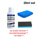Car Scratch Remover Kit - Auto Paint Repair and Polishing Tool for Mild Scratches