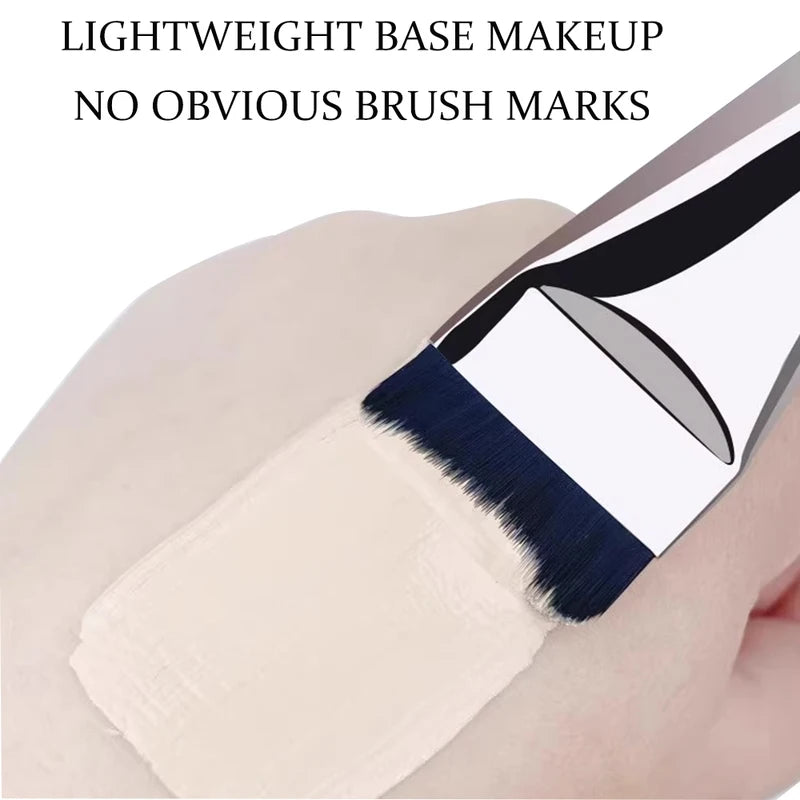 3-Piece Stainless Steel Makeup Palette Set with Spatula - Professional Cosmetic Mixing Tools