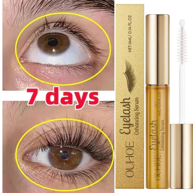 Natural Eyelash Growth Serum for Longer Fuller Lashes & Brows - 7 Day Treatment