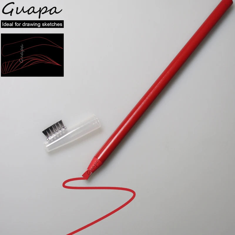 Microblading Supplies Brow Lip Pencil Set for Mapping, Filling & Outlining - Waterproof Permanent Makeup Kit