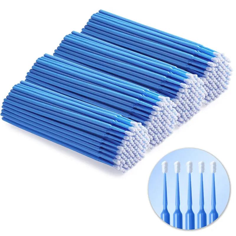 Disposable Microbrush Applicators for Makeup and Lash Extensions, 100pcs