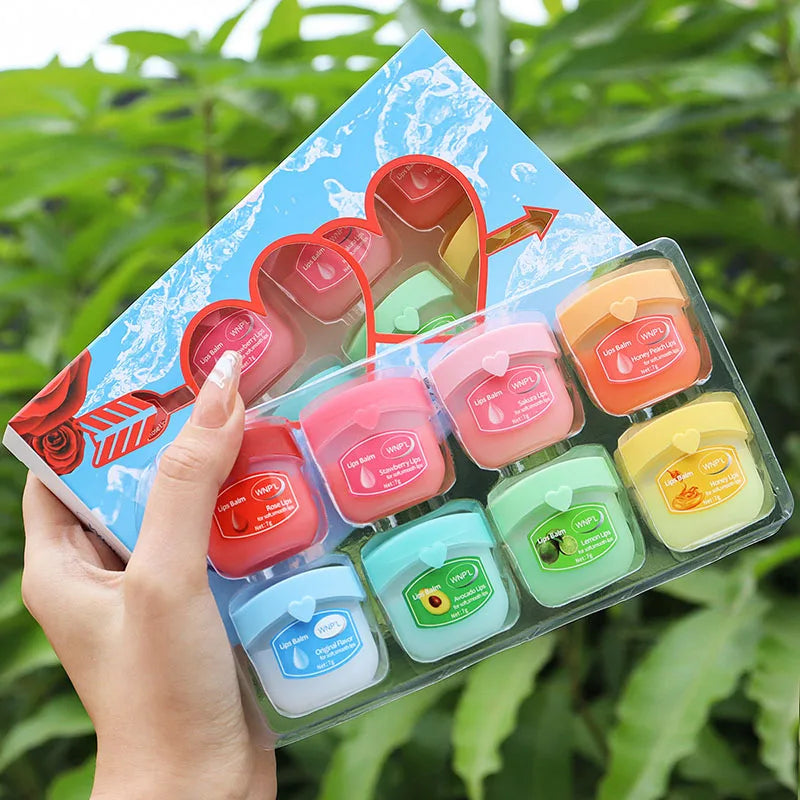 Moisturizing Lip Balm Set - Natural Plant-Based Lip Care, Multiple Sizes