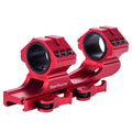Scope Mount with Quick Release Rings for 30mm/1 Inch Tubes - Hunting & Shooting Accessory