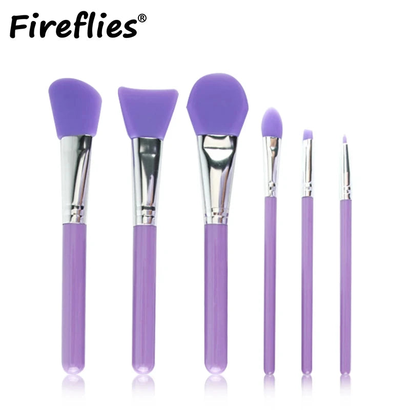 Silicone Facial Mask Brush Set - Makeup & Skincare Application Tools