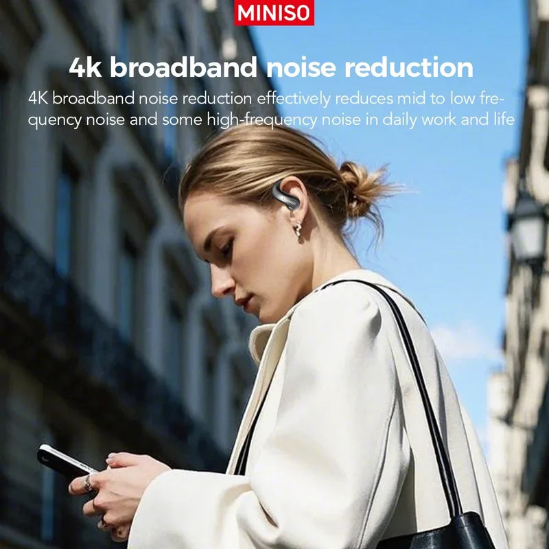 Wireless Bluetooth Earbuds with Touchscreen and AI Translation
