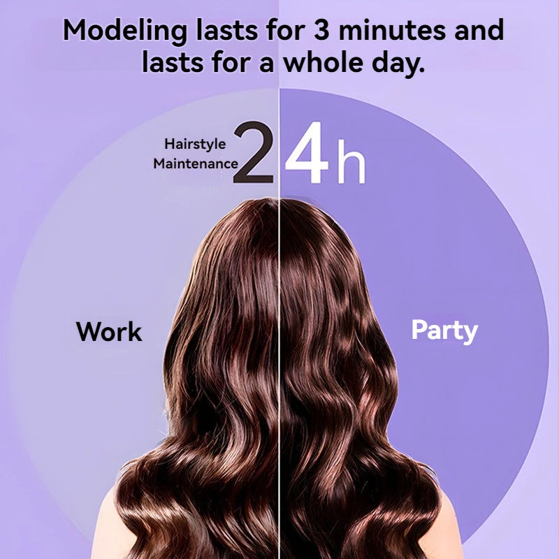 Automatic Hair Curler with Long-Lasting Curls Portable Electric Styling Tool