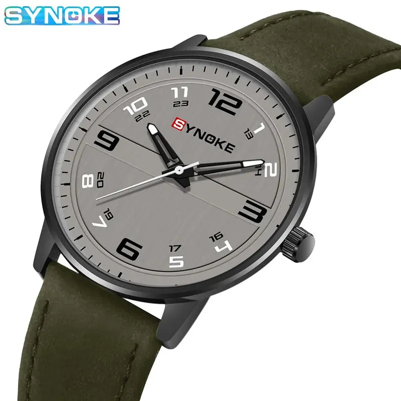 Men's Quartz Watch - Retro Sporty Business Wristwatch for Men