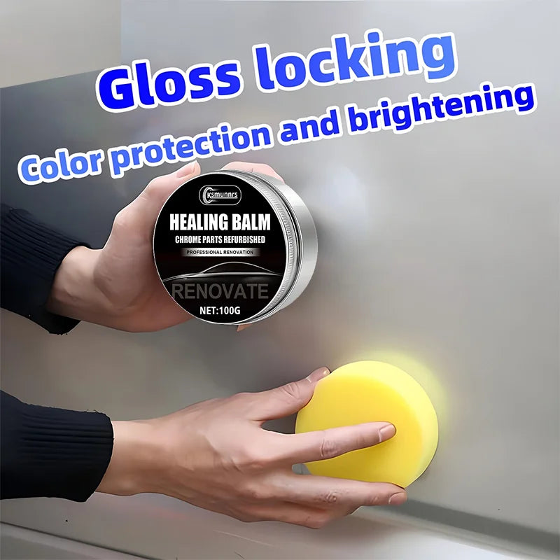 Car Crystal Wax 100g Brazilian Carnauba Auto Paint Sealant High Gloss Waterproof